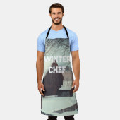 Tablier Paysage hivernal (Porté)