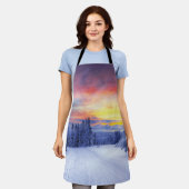 Tablier Paysage hivernal (Porté)