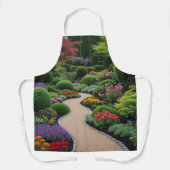 Tablier paysage jardin (Recto)