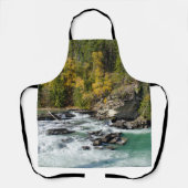 Tablier Paysage pittoresque, fleuve Fraser canadien (Recto)