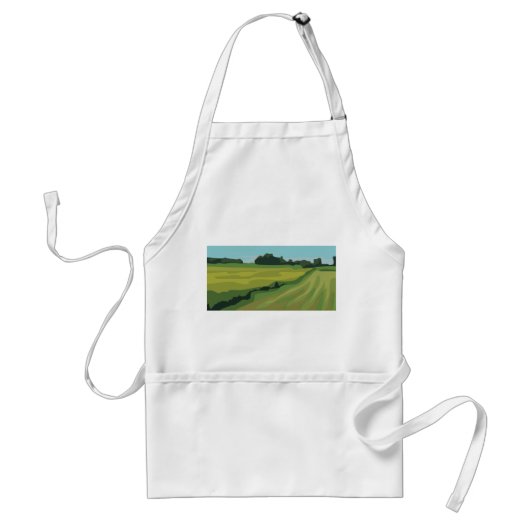 Tablier Paysage rural (Devant)