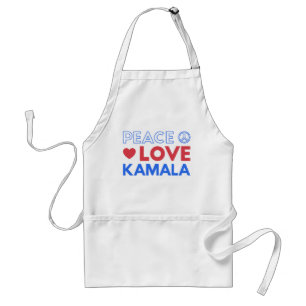 Tablier Peace Love Kamala I - Kamala Harris Pour Président