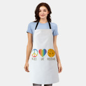 Tablier Peace Love Pickleball (Porté)