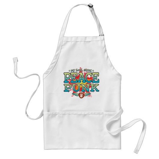Tablier Peace Punk Soul Apron (Devant)