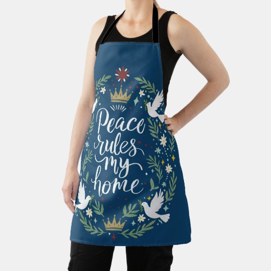 Tablier Peace Rules My Home (Insitu)