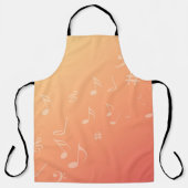 Tablier Peach Music (Recto)