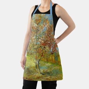 Tablier Peach Tree rose en fleurs par Vincent van Gogh
