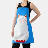 Tablier Peaches, le Chat Sourire (Insitu)