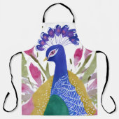 Tablier Peacock coloré (Recto)