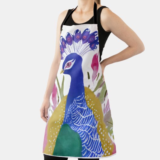 Tablier Peacock coloré (Insitu)