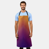 Tablier Peacock Ombre Orange (Porté)