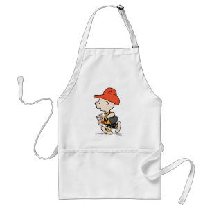Tablier Peanuts Charlie Brown Cowboy Halloween
