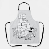 Tablier Peanuts Gang Lecture Comics (Recto)