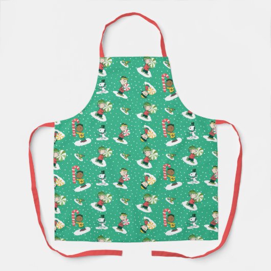 Tablier Peanuts Peppermint Dreams Snowflake Motif (Recto)