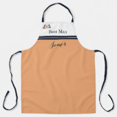 Tablier Pearl Black Watusi Tacao Mariage Apron Best Man (Recto)