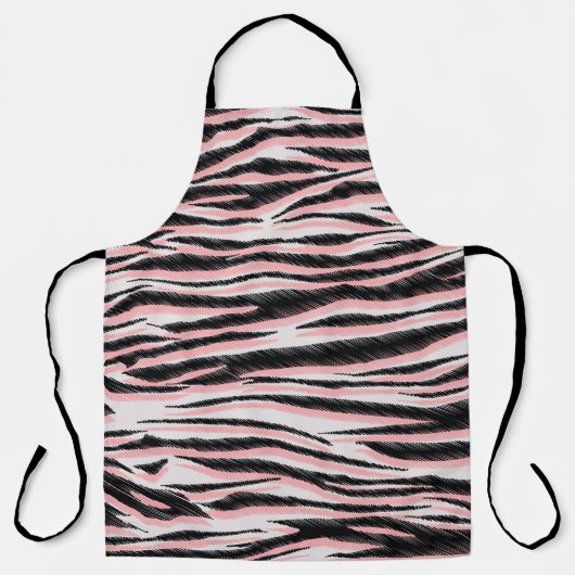 Tablier Peau animale Abstraite Impression sans joint (Recto)