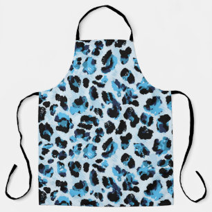 Tablier Peau de Cheetah léopard : Aquarelle teinture Vinta