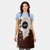 TABLIER PEAU DE VACHE (Porté)