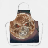 Tablier Peau Lune Halloween Apron (Recto)