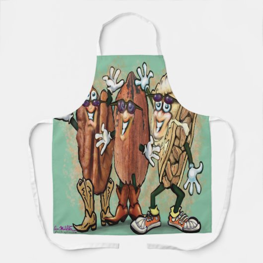 Tablier Pecans Apron (Recto)