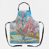 Tablier Pêche à fleurs, Van Gogh (Recto)