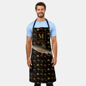 Tablier Pêche à la mouche Pêche truite pêcheur mouche noir (Porté)