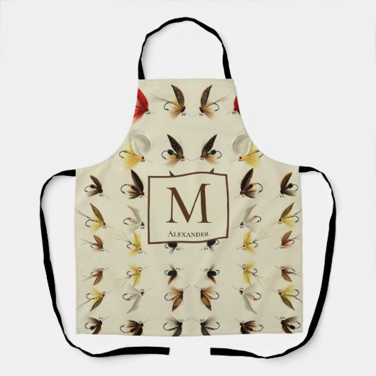 Tablier Pêche à la mouche Pêche truite pêcheur mouches aqu (Recto)