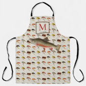 Tablier Pêche à la mouche Pêche truite Pêcheur mouches aqu (Recto)