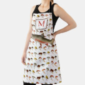 Tablier Pêche à la mouche Truite Pêcheur Mouches Aquarelle (Insitu)