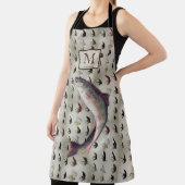 Tablier Pêche à la truite Pêcheur Mouches Amarron (Insitu)