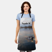 Tablier Pêche à l'achigan à aigle personnalisable au couch (Porté)