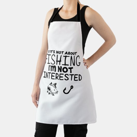 Tablier pêche aux mens amusants (Insitu)