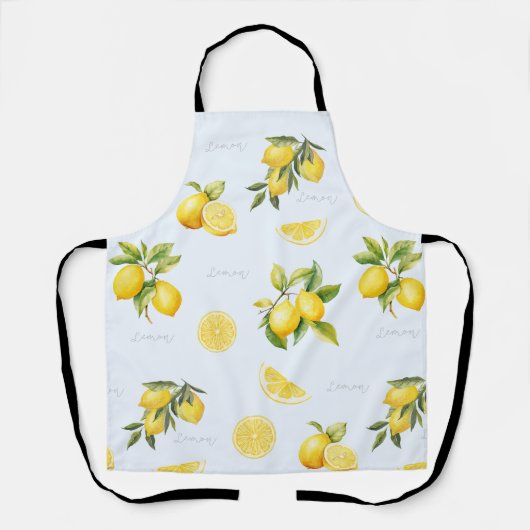 Tablier Pêcher Citron (Recto)