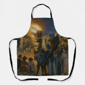 Tablier Peder Severin Kroyer - Bonfire de la veille du mil (Recto)