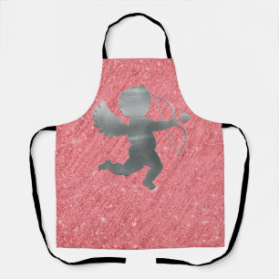 Tablier Peggy Ann Pink Cupid Apron De Cuisine