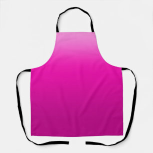 Tablier Peggy Ann Pink Graded Kitchen Apron