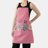 Tablier Peggy Ann Pink Love Cuisine Apron (Insitu)
