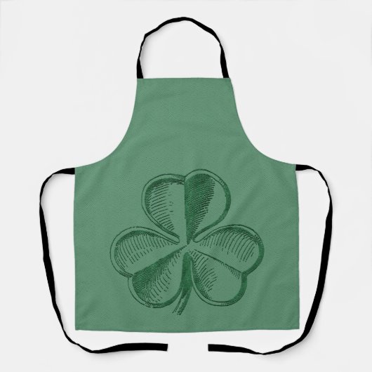 Tablier Peggy Ann sur Green St Patrick's Day Apron (Recto)