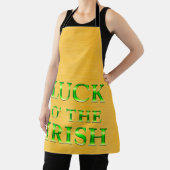 Tablier Peggy Ann sur l'or jaune St Patrick's Apron (Insitu)