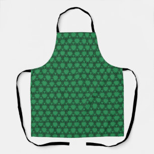 Tablier Peggy Ann tout autour de Black Green St Patrick's