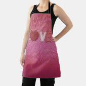 Tablier Peggy Ann Tout Sur Pink Gradt Apron (Insitu)