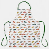 Tablier Peindre le Motif Abstrait (Recto)