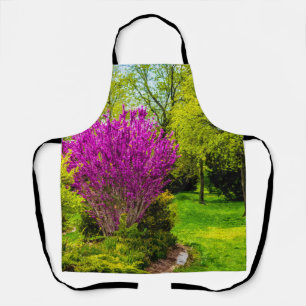 Tablier peint du jour du printemps