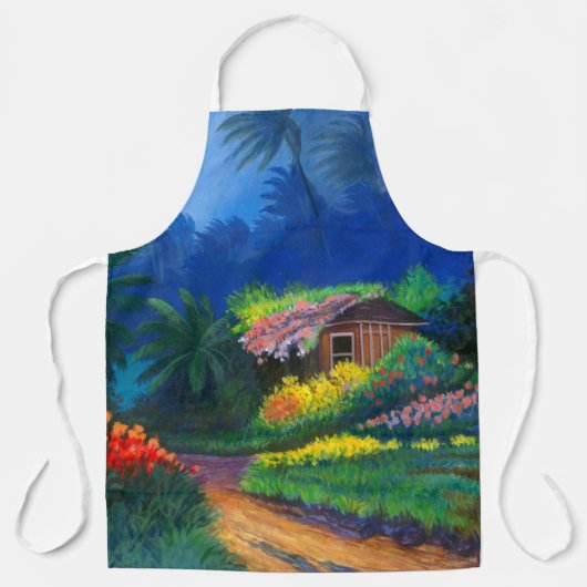 Tablier Peint Island Shack Apron (Recto)