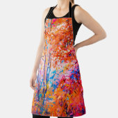 Tablier Peinture à l'huile d'origine montrant le beau lan  (Insitu)