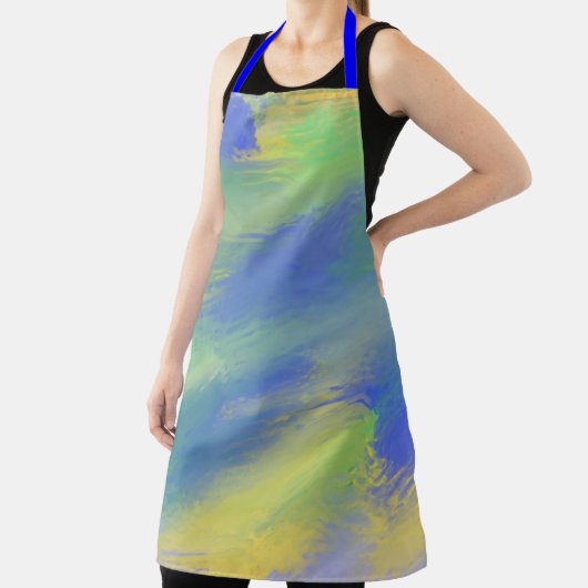 Tablier peinture abstraite (Insitu)