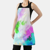 Tablier peinture Abstraite à l'aquarelle (Insitu)