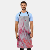 Tablier Peinture abstraite multicolore (Porté)