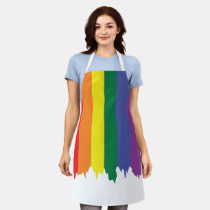 Tablier Peinture arc-en-ciel LGBT gay pride
