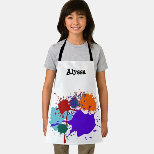 Tablier Peinture colorée (Insitu)